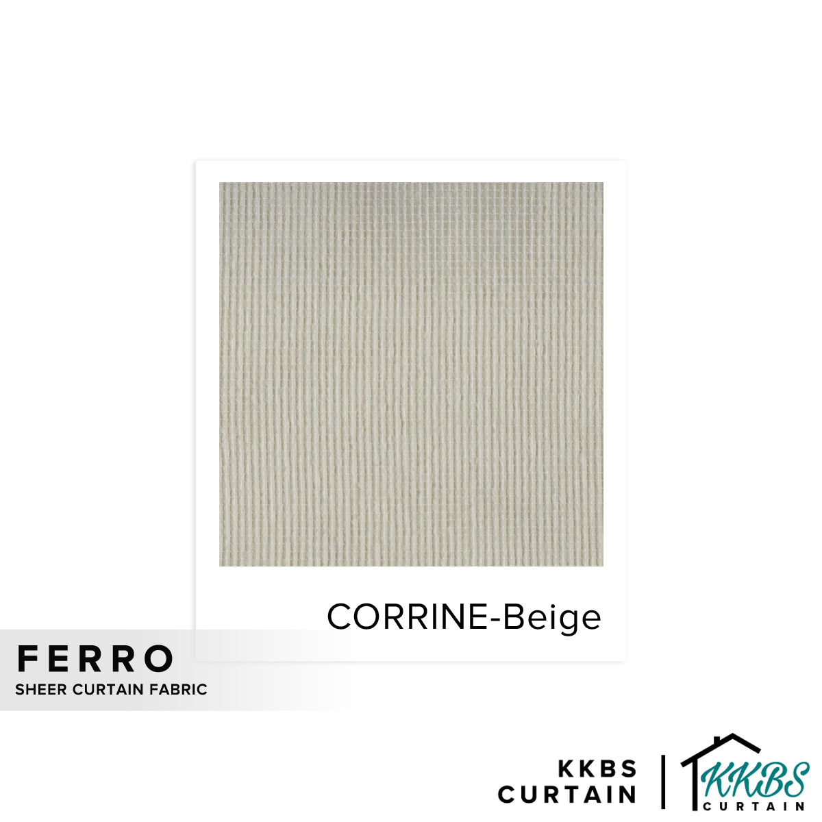 Corrine Sheer Curtain Custom Made