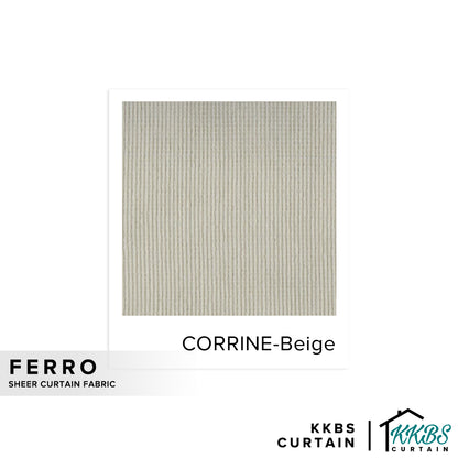 Corrine Sheer Curtain Custom Made