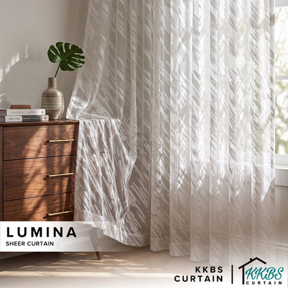 Lumina Sheer Curtain / Net Curtain Ready Made