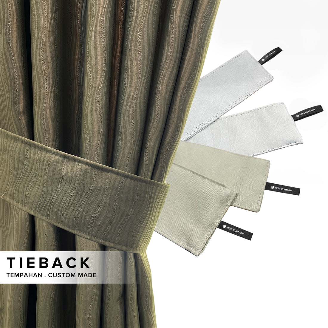 Curtain Tieback Custom Made