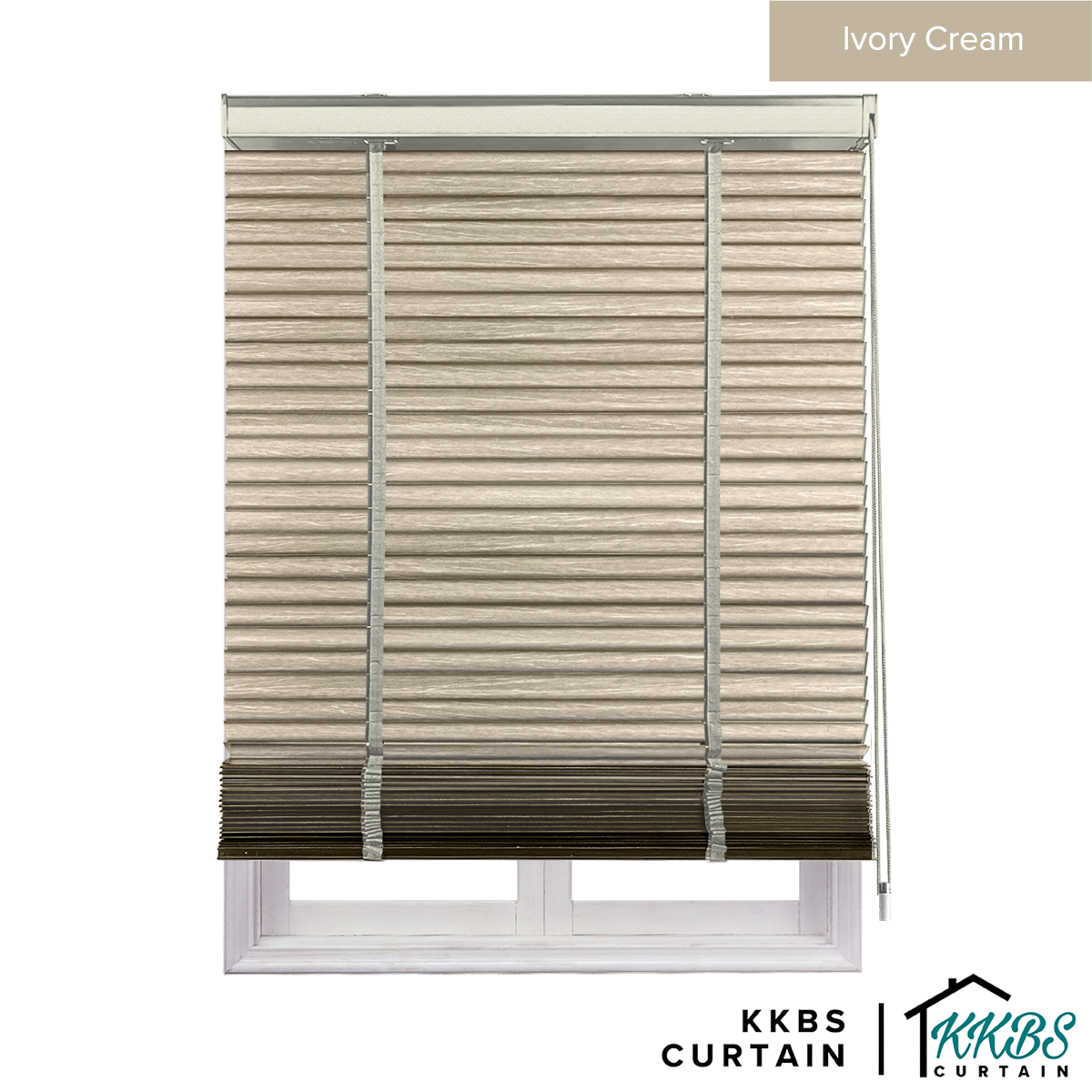 Umeko 50mm Timber Blinds / Wooden Blinds Custom Made