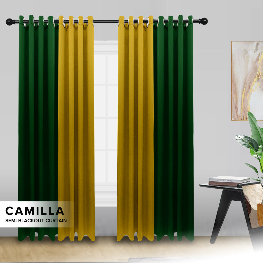 Camilla Semi Blackout Curtain Ready Made (Page 2)