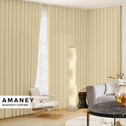 Amaney Blackout Curtain Custom Made