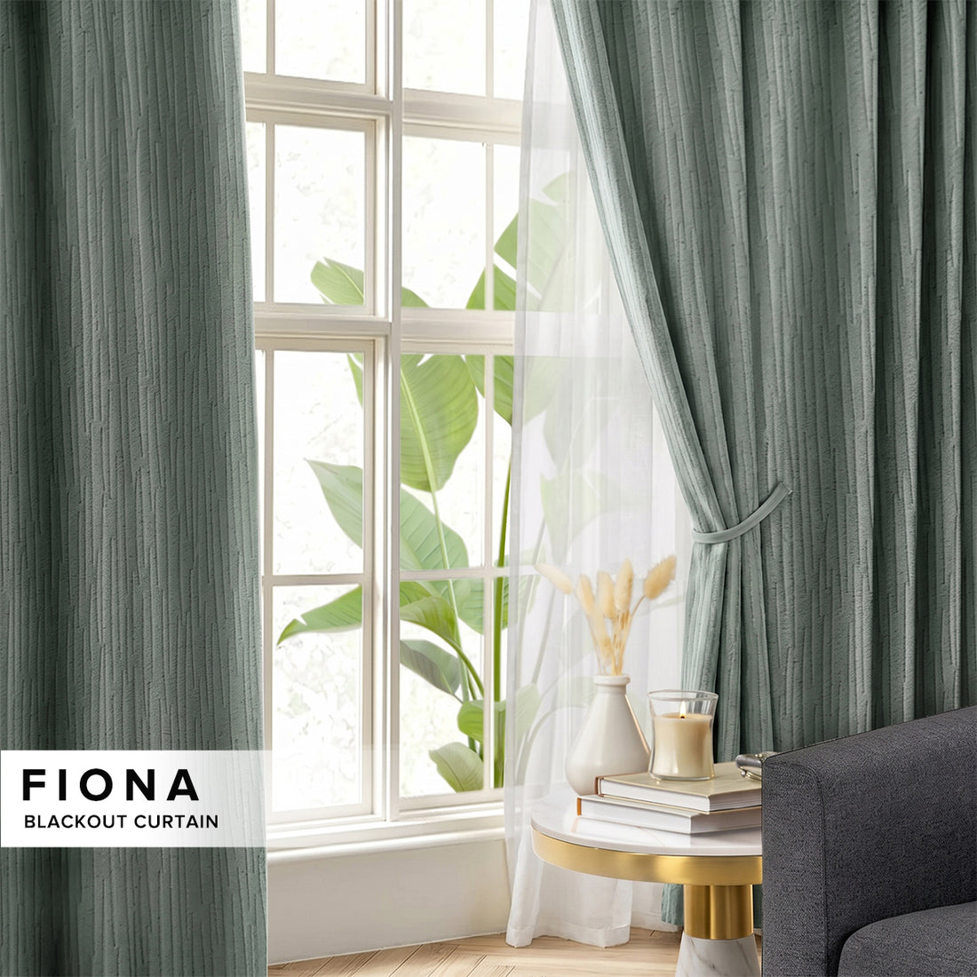 Fiona Blackout Curtain Custom Made