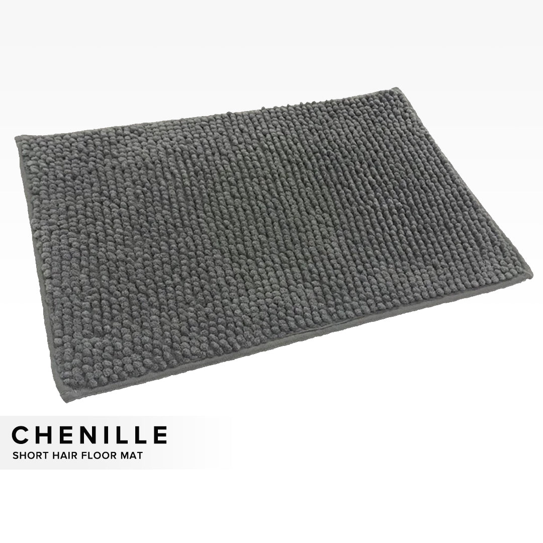Chenille Microfiber Short Hair Floor Mat / Door Mat