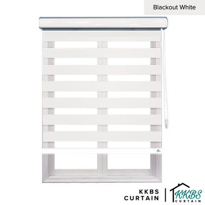 Santino 100% Blackout Zebra Blinds Custom Made