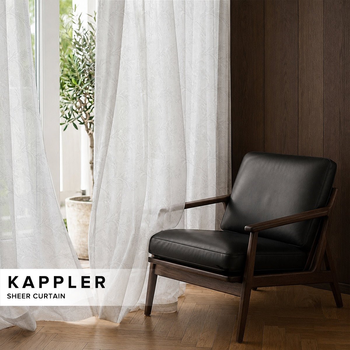 Kappler Sheer Curtain Custom Made