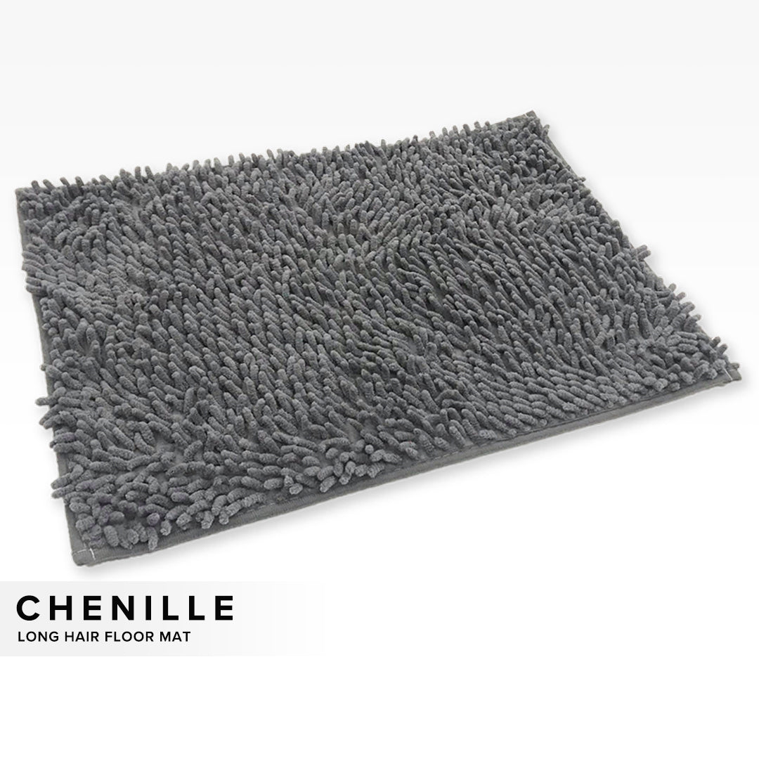 Chenille Microfiber Long Hair Floor Mat / Door Mat
