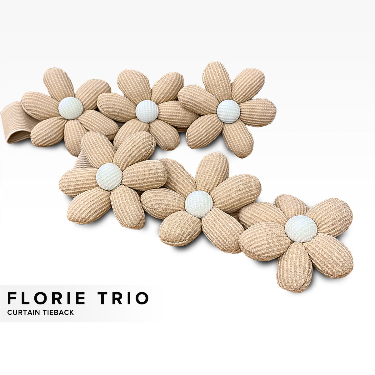 Florie Trio Curtain Tieback