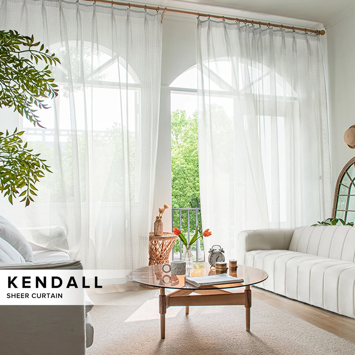 Kendall Sheer Curtain Custom Made