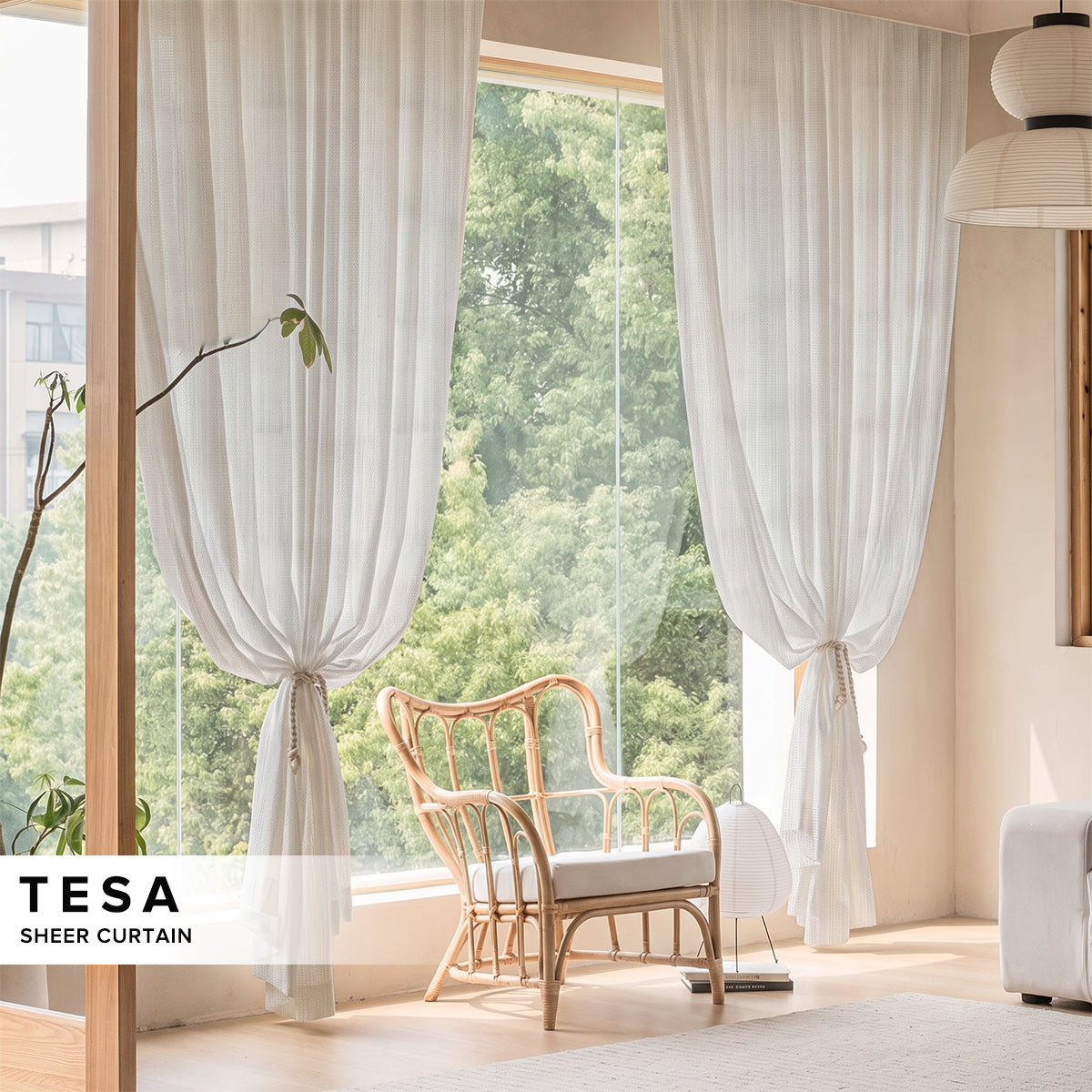 Tesa Sheer Curtain Custom Made