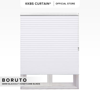 Boruto 38mm Blackout Honeycomb Blinds Custom Made