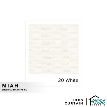 Miah Sheer Curtain Custom Made