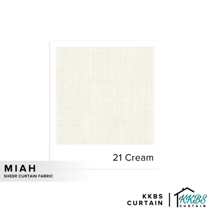 Miah Sheer Curtain Custom Made