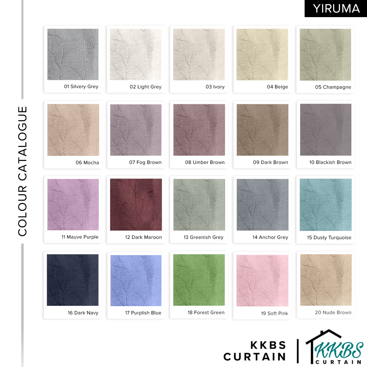 Yiruma Blackout Curtain Custom Made