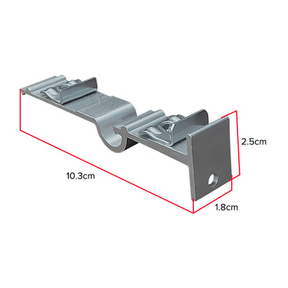 Traludy Curtain Track Double Bracket
