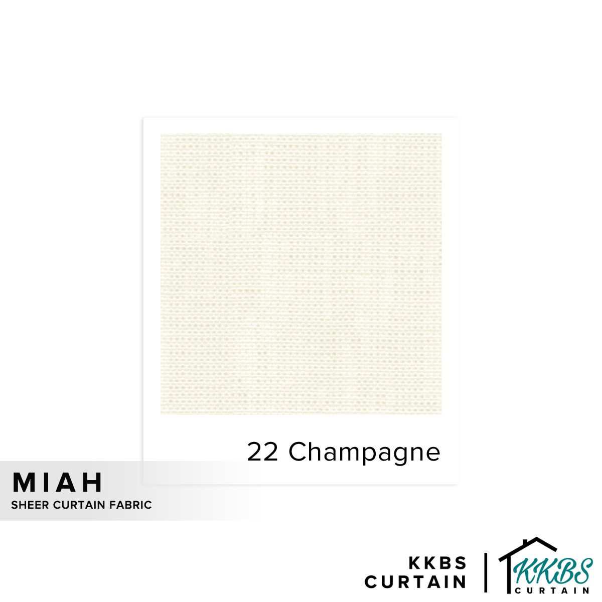 Miah Sheer Curtain Custom Made