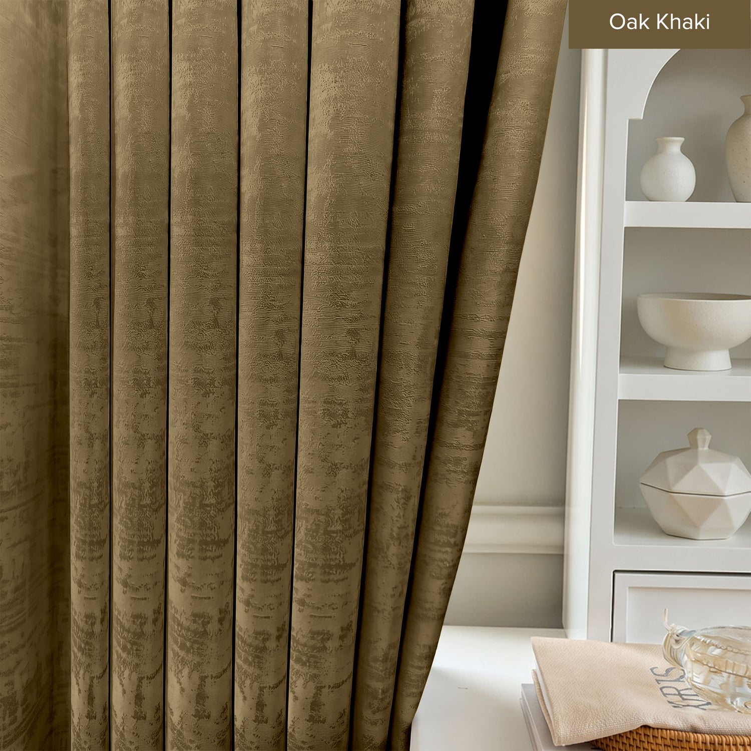 Jorica 85-95% Blackout Curtain Ready Made - Standard Width
