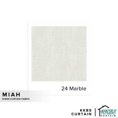 Miah Sheer Curtain Custom Made