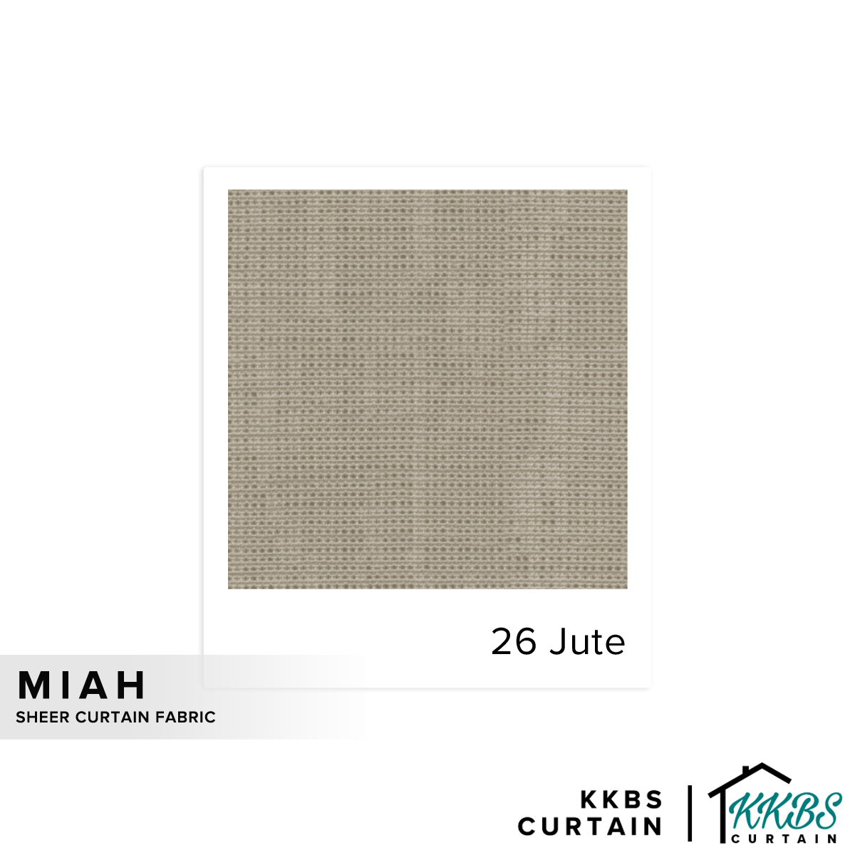 Miah Sheer Curtain Custom Made