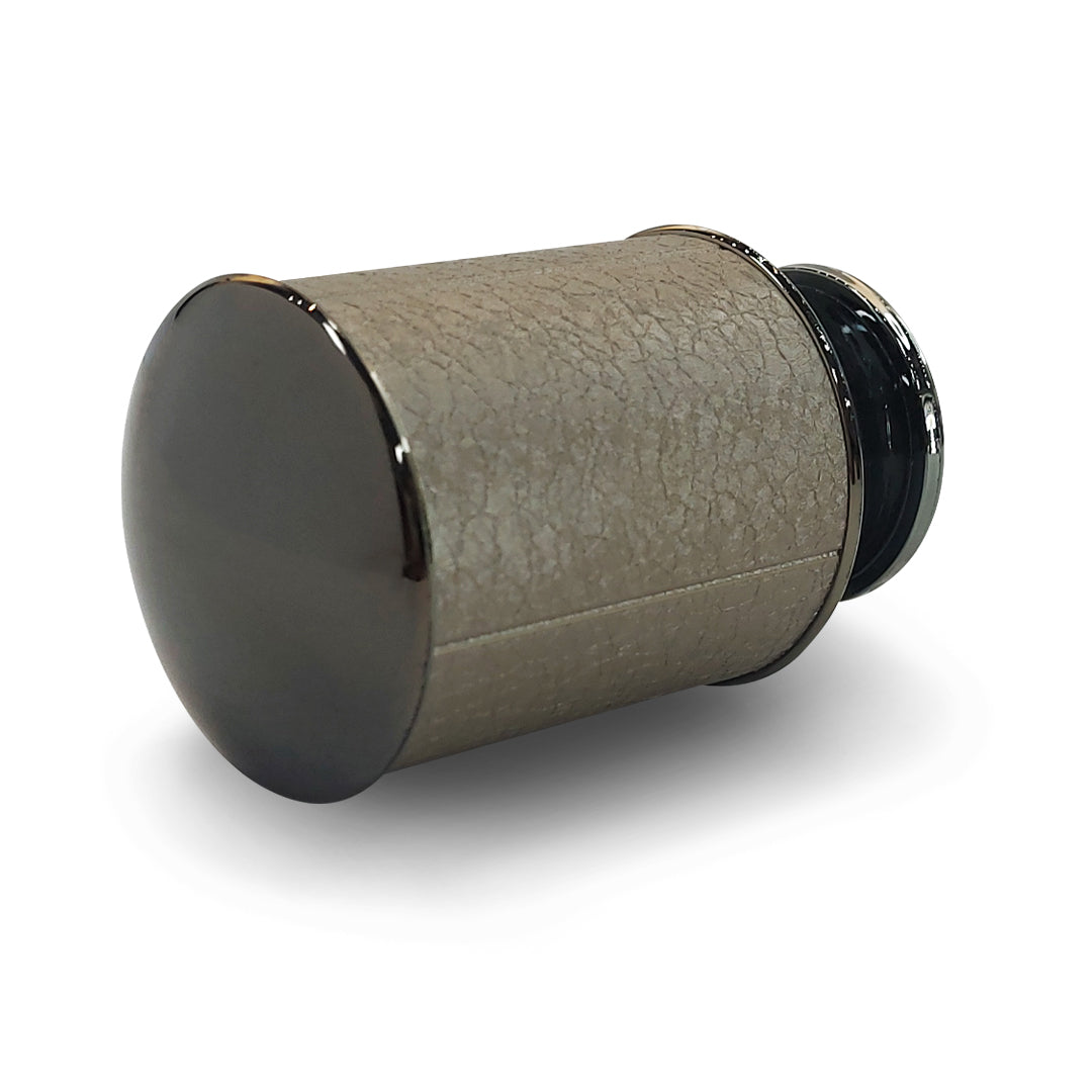 Luxstony Curtain Rod Finial / End Cap Khaki Brown