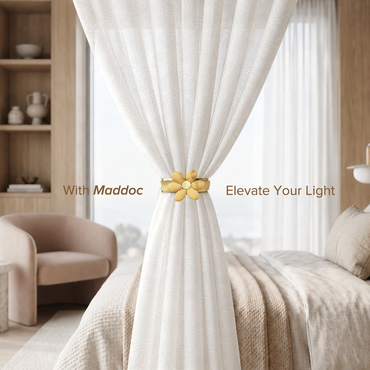 Maddoc Sheer Curtain Custom Made