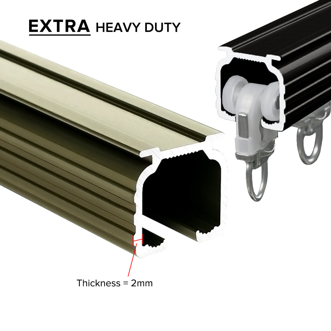 Avery Heavy Duty Curtain Track Double