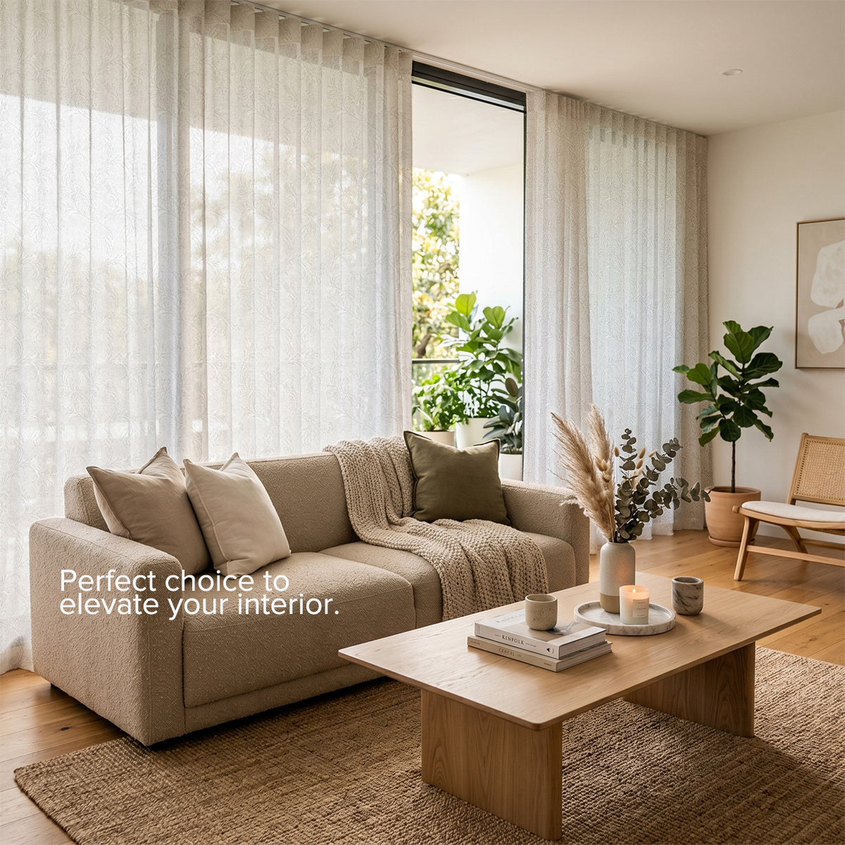 Kappler Sheer Curtain Custom Made