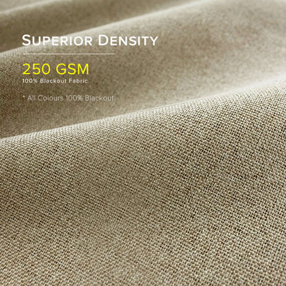 Mizuka 100% Blackout Curtain Ready Made - Standard Width