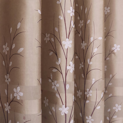 [BUY 1 FREE 1]  Lavinia Semi Blackout Curtain Ready Made