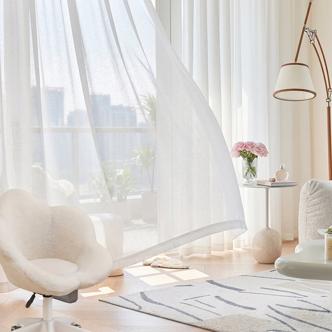 Kaiso Sheer Curtain Custom Made