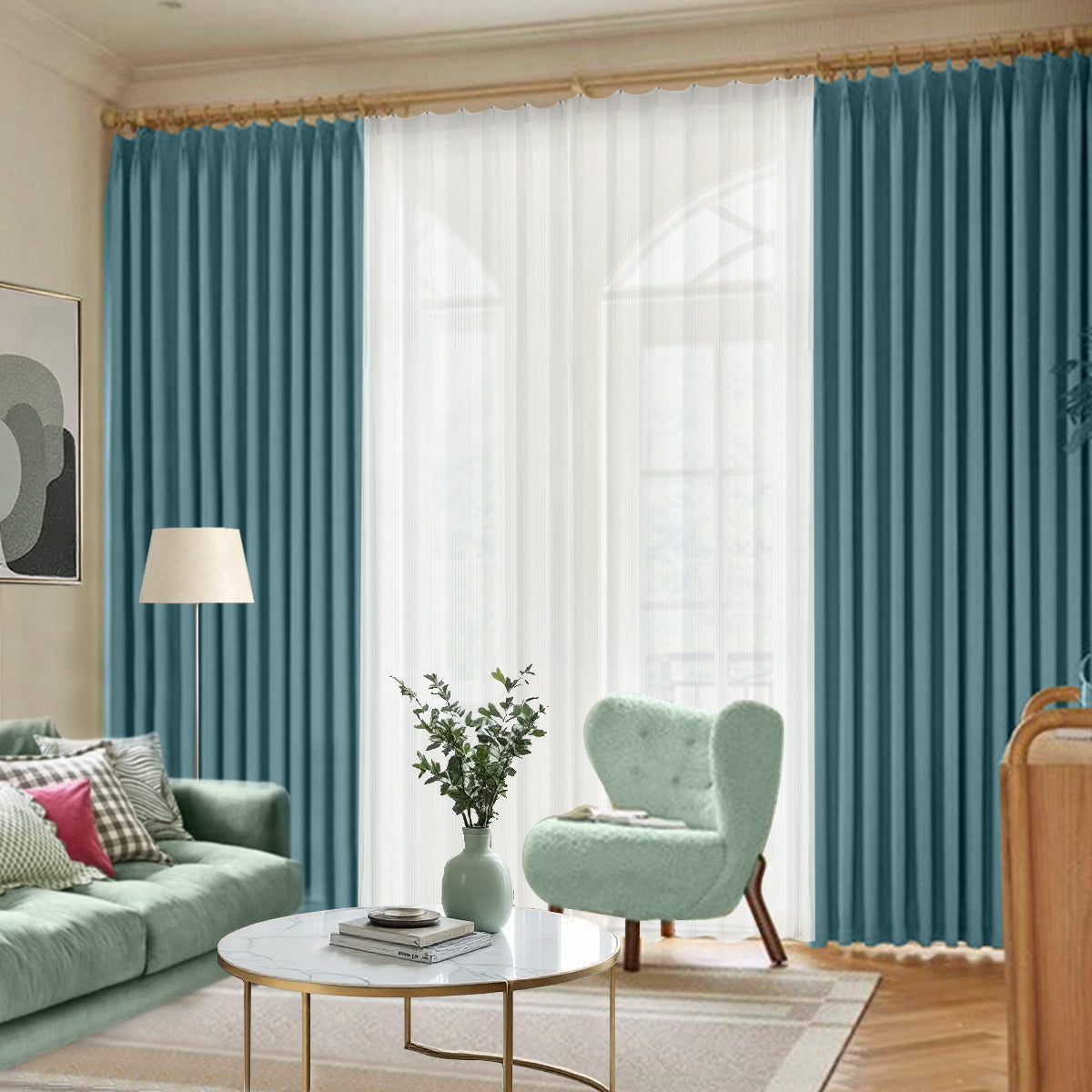 Amaney Blackout Curtain Custom Made
