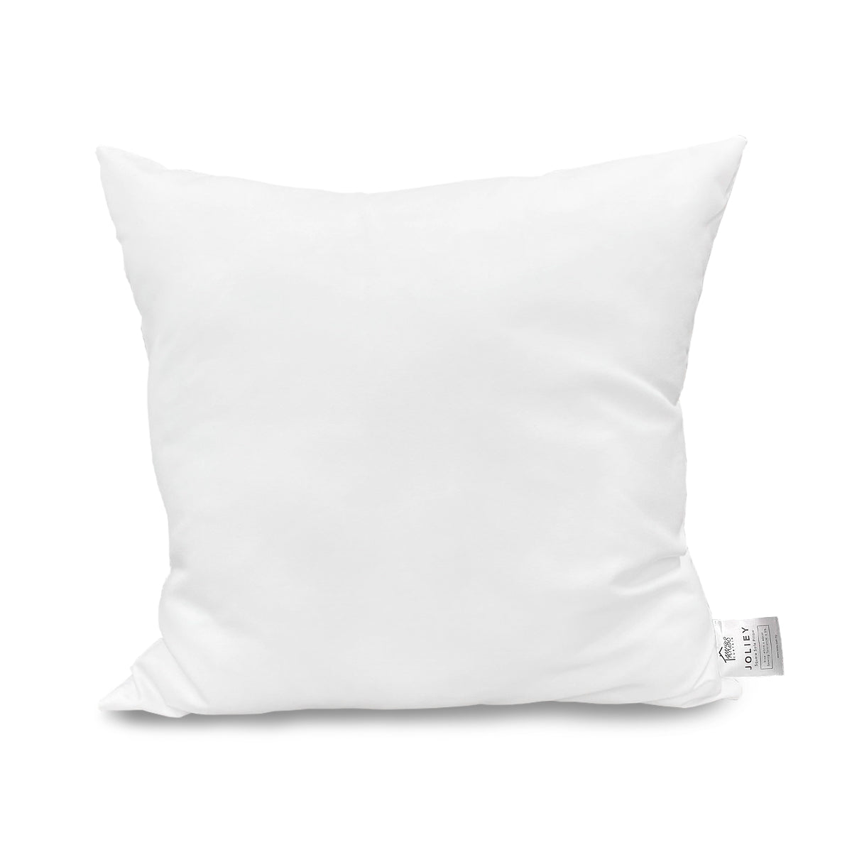 Joliey Square Sofa Pillow White Inner Cushion Throw Pillow