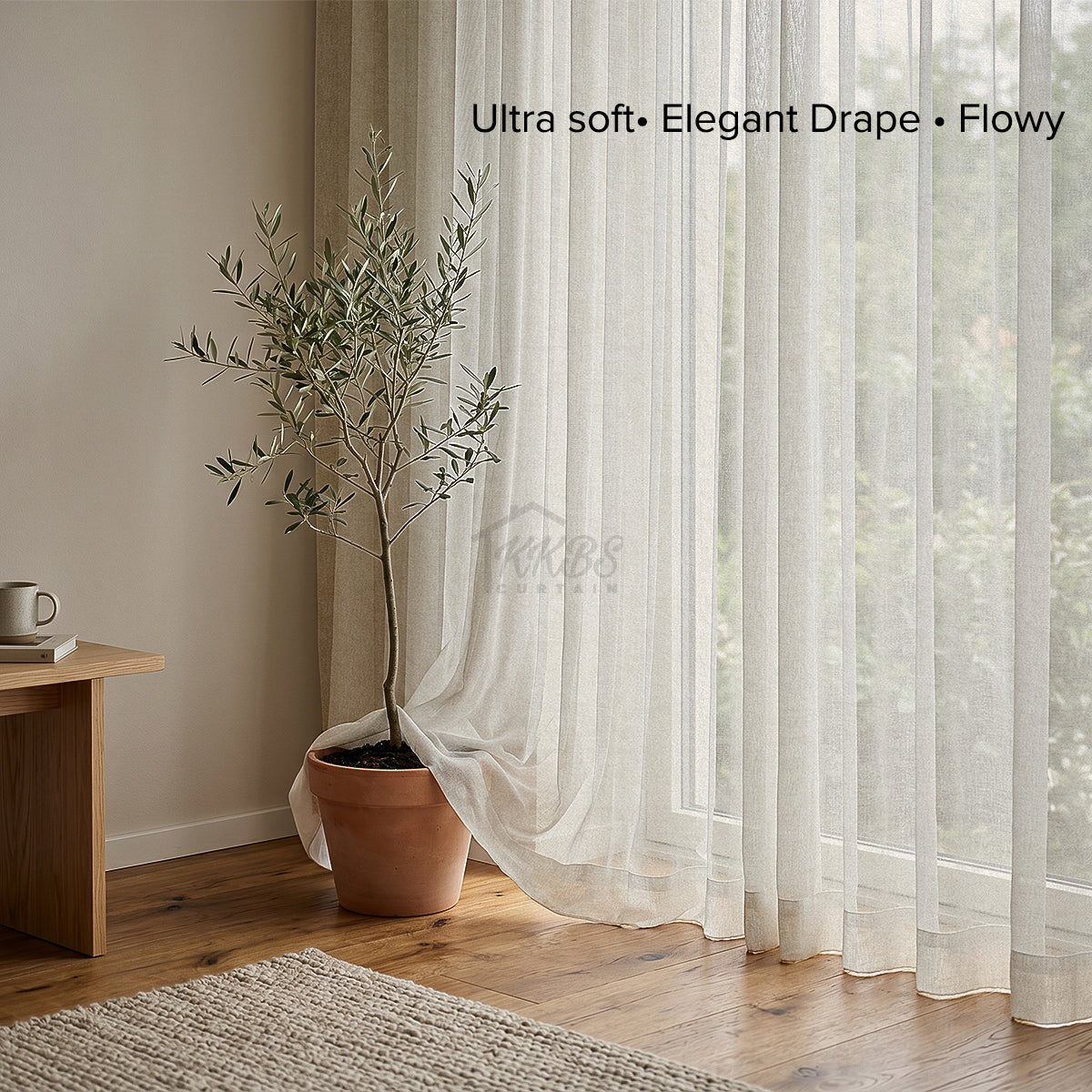 Haston Sheer Curtain Custom Made