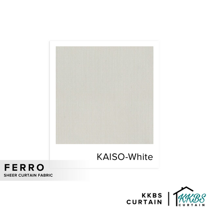 Kaiso Sheer Curtain Custom Made