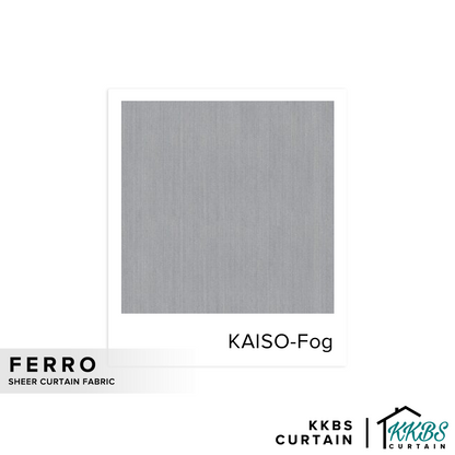 Kaiso Sheer Curtain Custom Made
