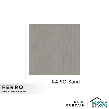 Kaiso Sheer Curtain Custom Made