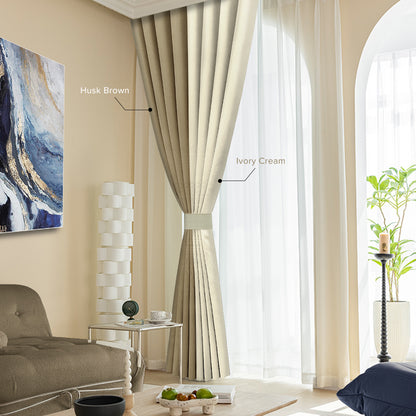 Palora 90-95% Blackout Curtain Ready Made