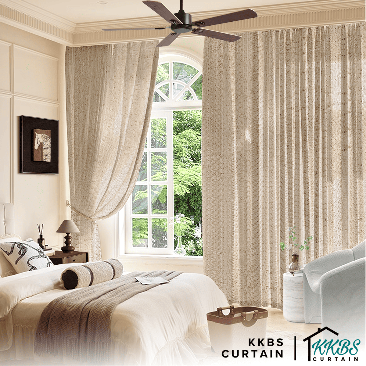 Haruka Sheer Curtain Custom Made