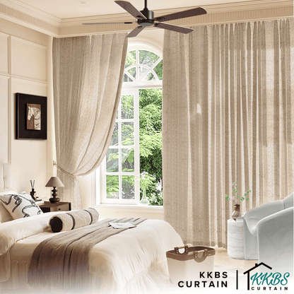 Haruka Sheer Curtain Custom Made