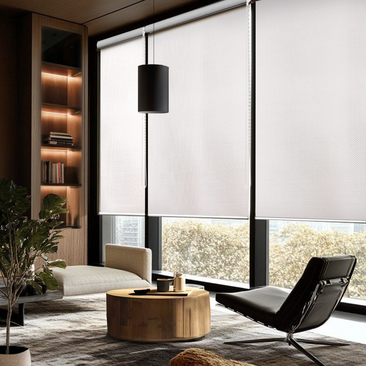 Alecto 100% Blackout Roller Blinds Custom Made