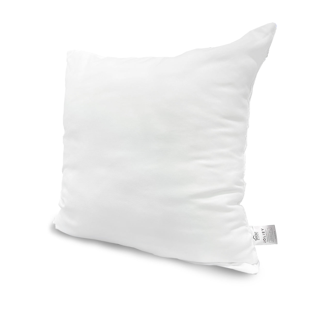 Joliey Square Sofa Pillow White Inner Cushion Throw Pillow
