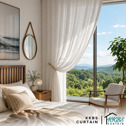 Welton Sheer Curtain Custom Made