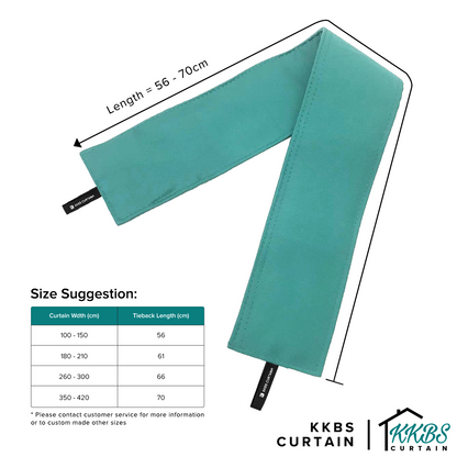 Curtain Tieback Custom Made