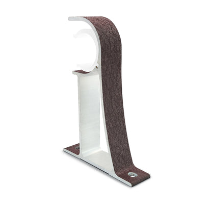 Luxstony Curtain Rod Single Bracket Mocha