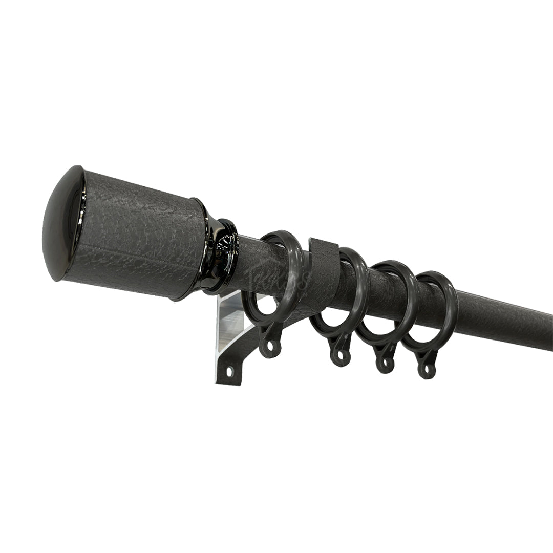 Luxstony Curtain Rod Ring Space Grey