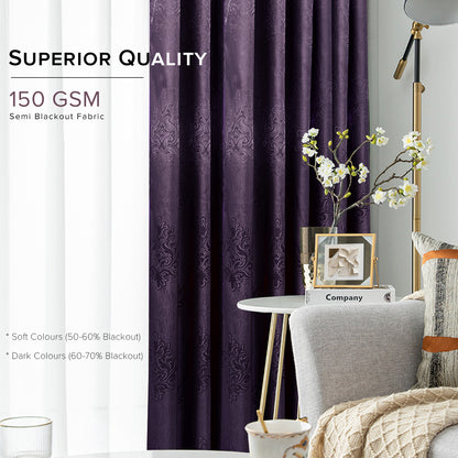 Veroca Semi Blackout Curtain Ready Made