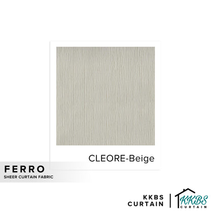 Cleore Sheer Curtain Custom Made