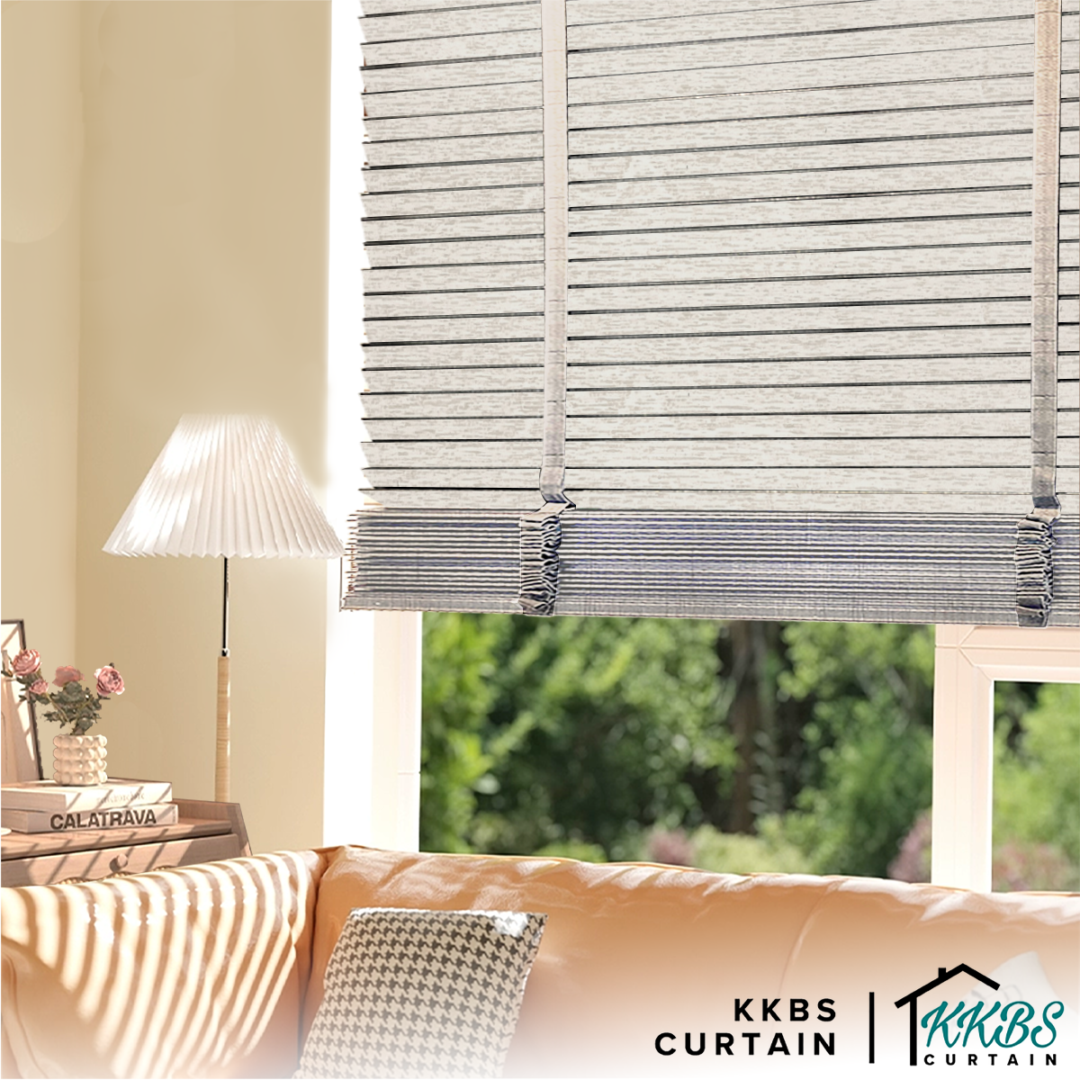 Calixto 50mm Wooden Blinds Custom Made