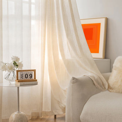 Laiha Sheer Curtain Custom Made
